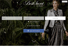 Tablet Screenshot of bestsecret.com